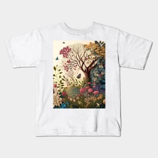 nature illustrations Kids T-Shirt